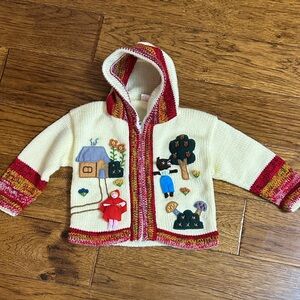 The Cutest Red Riding Hood Sweater